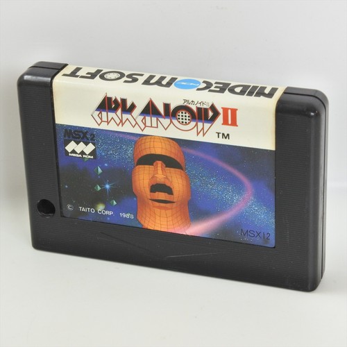 Msx2 arkanoid cartridge - msx2, 2