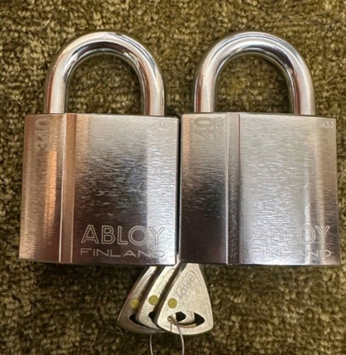New abloy 340 padlocks - new,