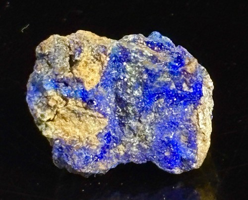 Azurite raw mineral vivid blue - raw,