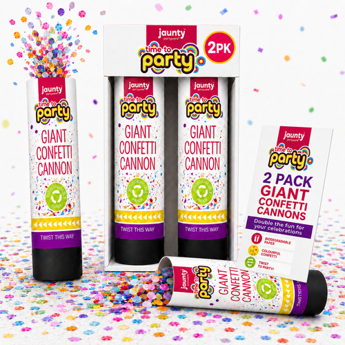 Giant party 2pk confetti - party,