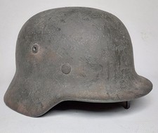 WW II WW2 German Helmet M35 size 66 camouflage