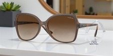 VOGUE VO5488S 238613 Top Havana Transparent Brown Brown 56 mm Women's Sunglasses