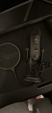 Blue yeti microphone + pop