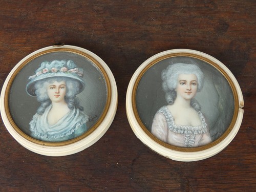 Pair antique 19thc - pair,