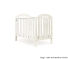 Mothercare Marlow Sleigh Cot Bed - White