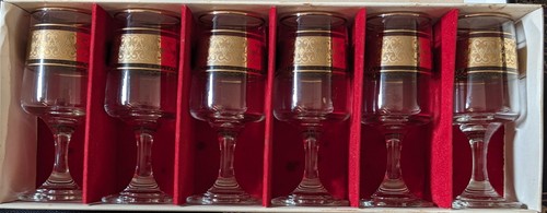 Dema sherry glass gold - sherry,