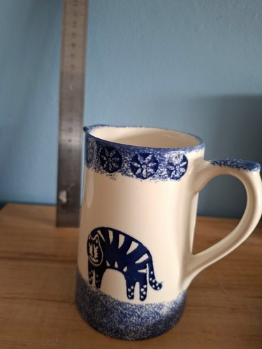 Vintage moorland pottery - pottery, cat