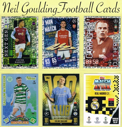 Topps match attax - 2023-24, ☆