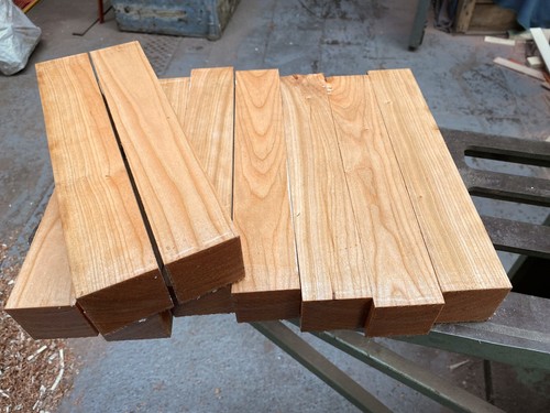 Cherry spindle blank - spindle, blank/wood