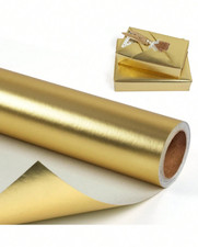Gift Wrap Roll Matte Metal Birthdays Wrapping Paper Assorted Design Decoration