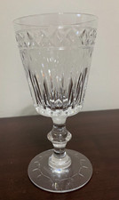 Hawkes Birr Water Goblets Crystal Blown Glasses Excellent Condition Made USA