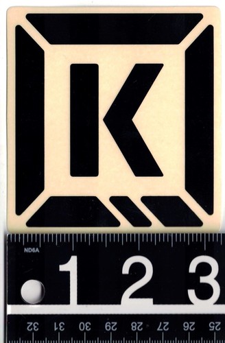 Kink bmx sticker x - kink,