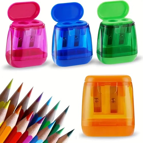 Dual hole pencil sharpener - hole,