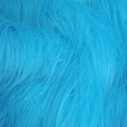 Long haired faux fur - long,