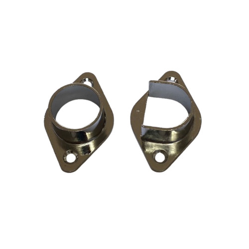 Recess pole brackets - recess, metal