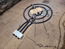 Double Ring Paella Gas Burner 60cm- Up to Paella 70cm- Complete With Stand 