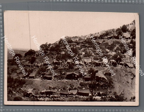 Vintage anzac cove dardanelles - cove,