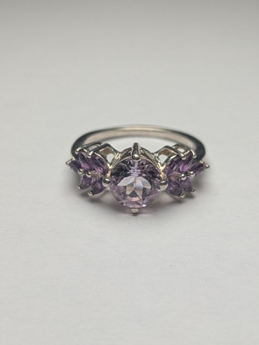 Vintage sterling silver floral - silver,
