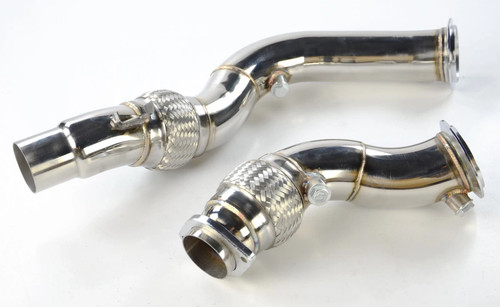 Stainless steel exhaust cat - steel, de