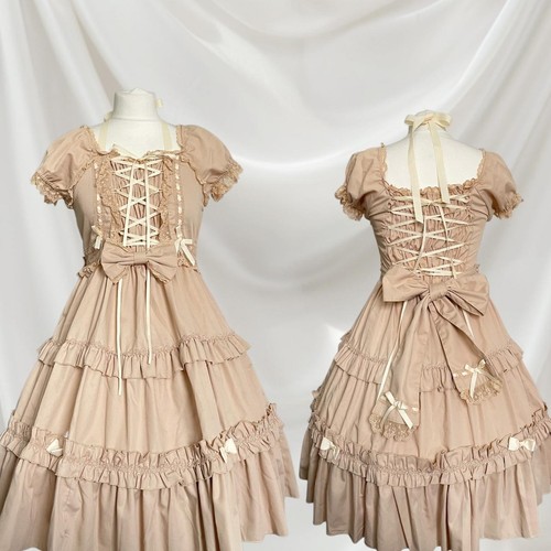 Bodyline lolita ruffle tan