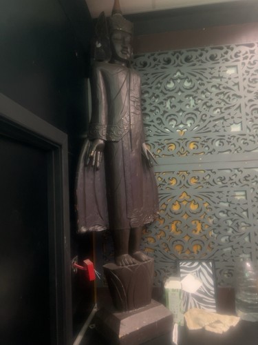 Large hand carved - hand, wooden