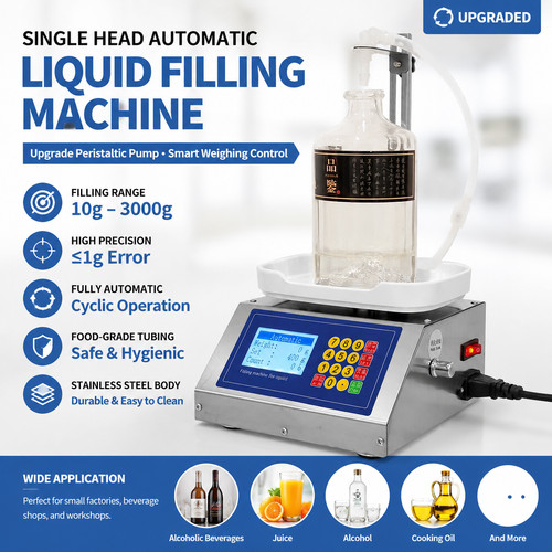 Digital liquid filling machine - liquid,
