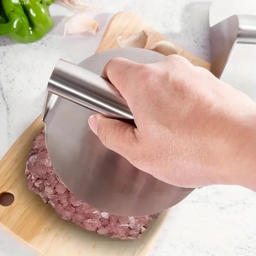 Stainless steel smash burger - smash,