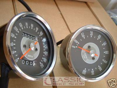 Triumph t120 tr6 - triumph, speedo