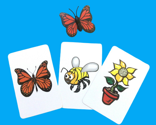 Mischievous butterfly cards - butterfly,