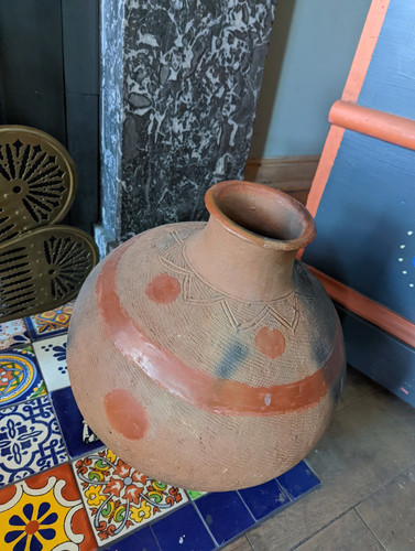 Large red terracotta - large,