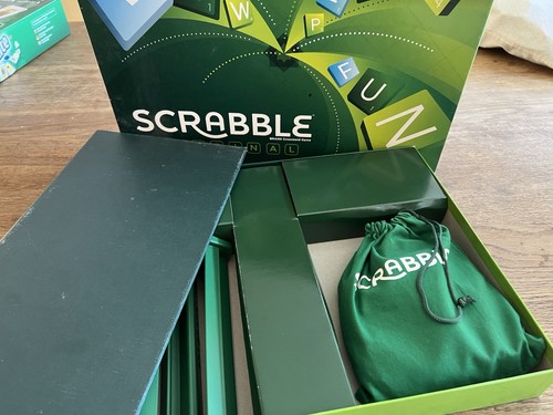 Scrabble board game complete - board,