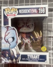 Tyrant Resident Evil 6" Funko Pop GLOW IN THE DARK Exclusive VAULTED RARE