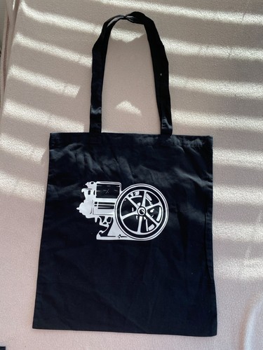 Vintage stationary engine tote - stationary,