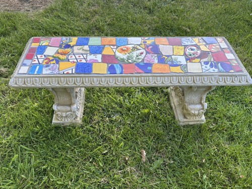 Miniature concrete bench - miniature,