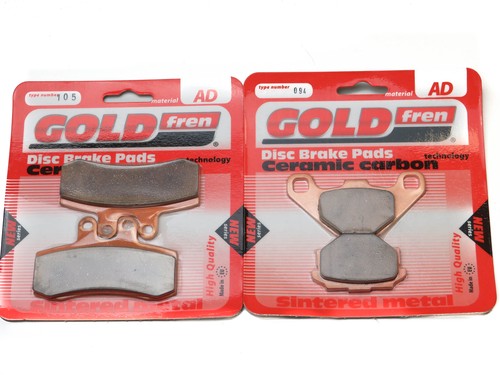 Brake pads front - pads, rear