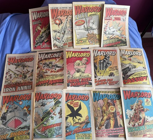 Vintage 1979 warlord comics - vintage,