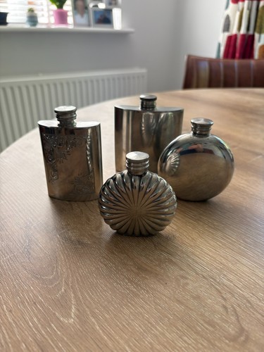 Four vintage english - english, pewter