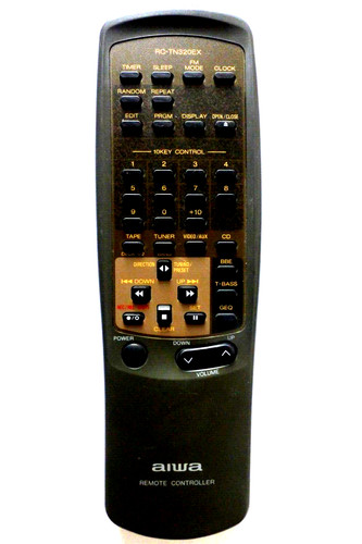 Aiwa hifi remote control - hifi,