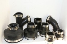 Rubber pipe  fittings 1.5" koi pond connectors filter fish yamitsu kockney koi