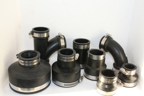 Rubber pipe fittings koi - rubber, 1.5"