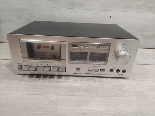 Pioneer f500 vintage - ct-f500, silver