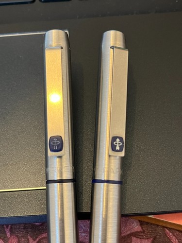 Parker blue logo set - 25,
