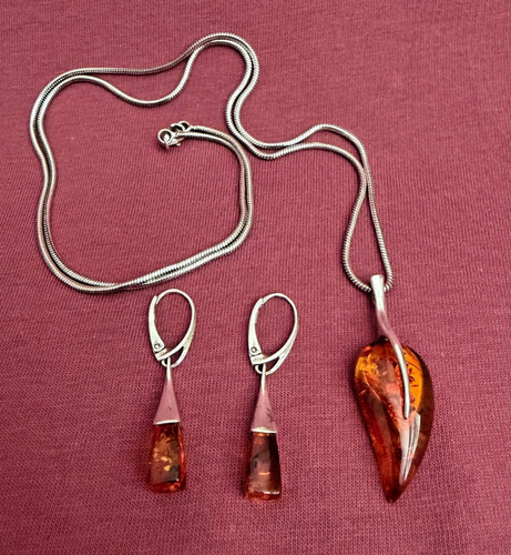 Natural cognac baltic amber - natural,
