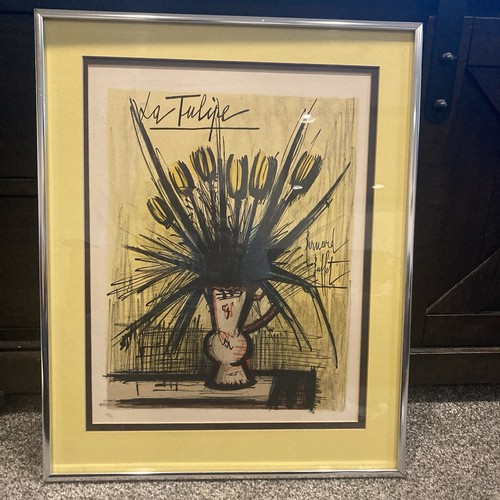 Bernard buffet tulipe - buffet, la