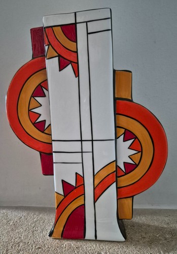 Brian wood hand painted - wood,