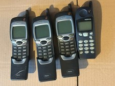 3x Nokia "7110" TDMA/AMPS (Nokia 7160)  + Nokia 5110 1998 GSM Phone Lot