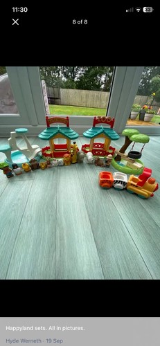 Happyland play sets - all, in
