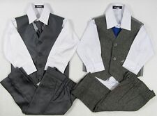 Baby Four 4 Piece Set Suit Formal Wedding Page Boy Suit Babies Childrens