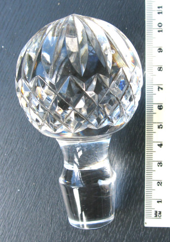 Vintage crystal hob - vintage, cut