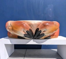 Vintage MCM 1950's Michel Caugant Crab Terrine Made In Portugal Pot Dish NO LID